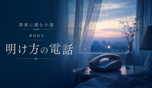 明け方の電話